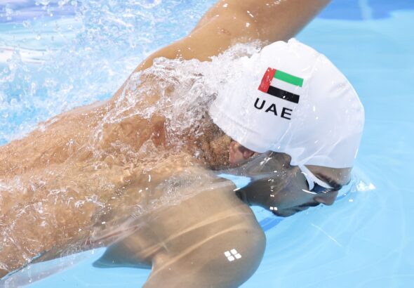 UAE Swimmer Sets New Record at Asian Youth Games