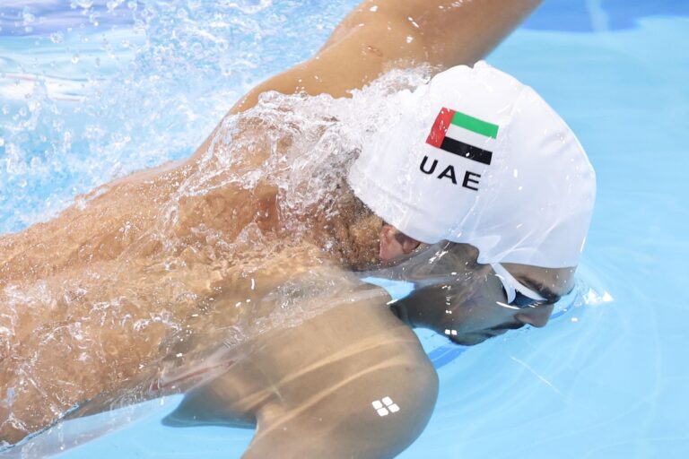 UAE Swimmer Sets New Record at Asian Youth Games UAE Swimmer Sets New Record at Asian Youth Games