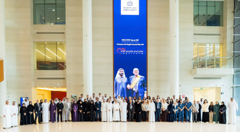 Renowned Heart Surgeon Sir Magdi Yacoub Visits Dubai Health