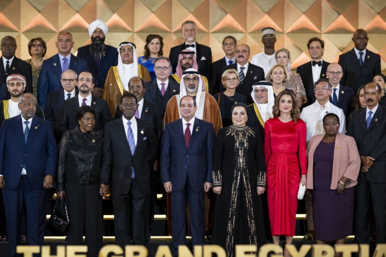 Abu Dhabi Crown Prince Attends Grand Egyptian Museum Opening