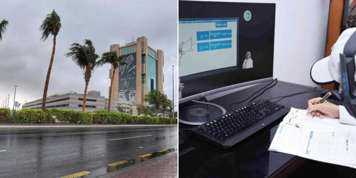 Riyadh schools shift to remote learning amid storms