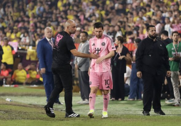 Messi injury halts Inter Miami Puerto Rico friendly